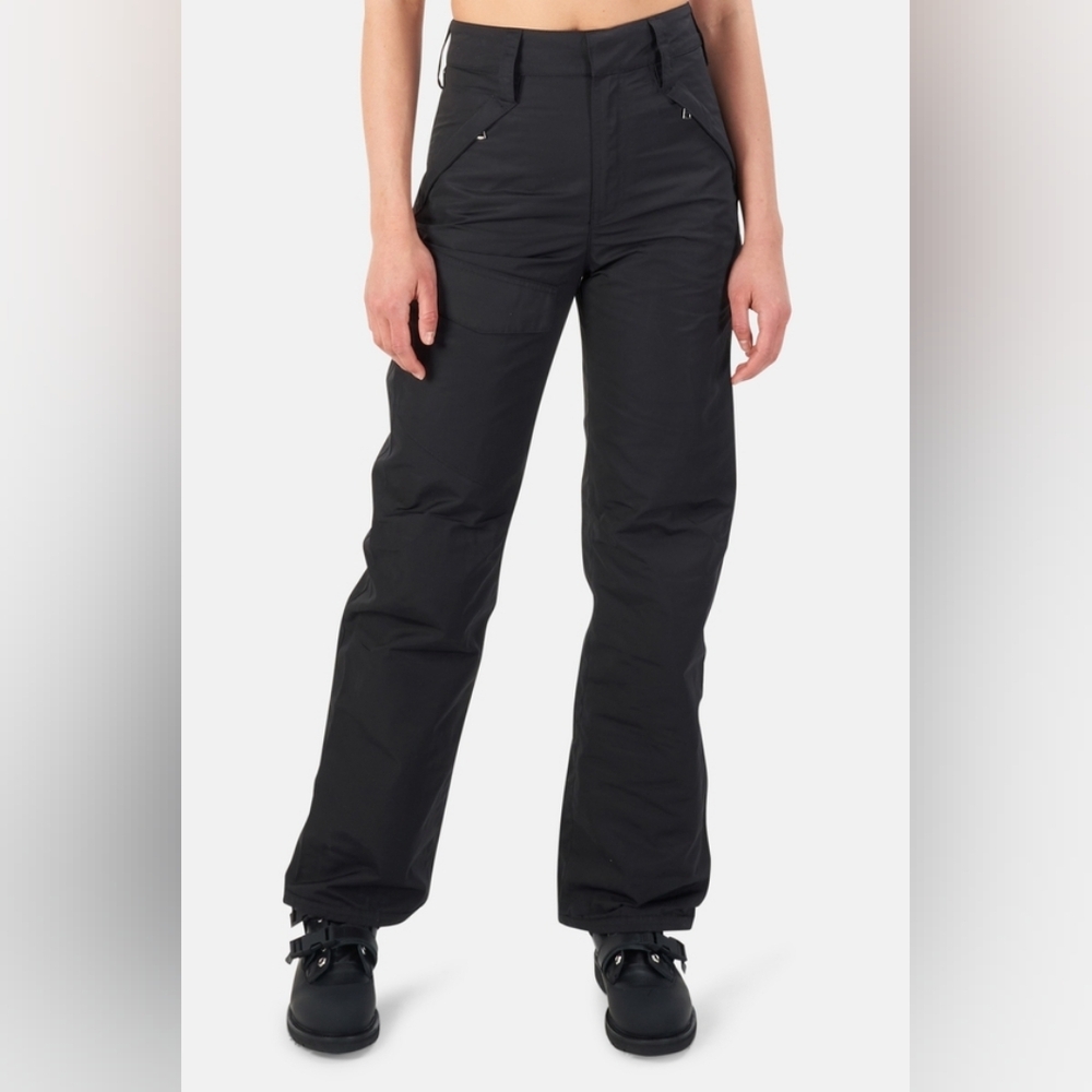 RtA Black Italian Fabric Cargo Pants Size 6 NWT